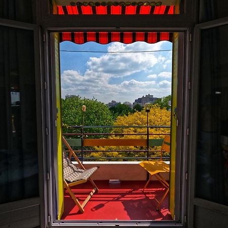 Canopee, Paisible, Chaleureux, Lumineux, Balcon Париж Экстерьер фото