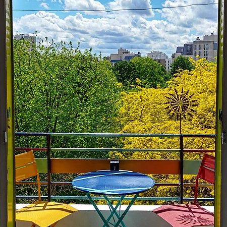 Canopee, Paisible, Chaleureux, Lumineux, Balcon Париж Экстерьер фото