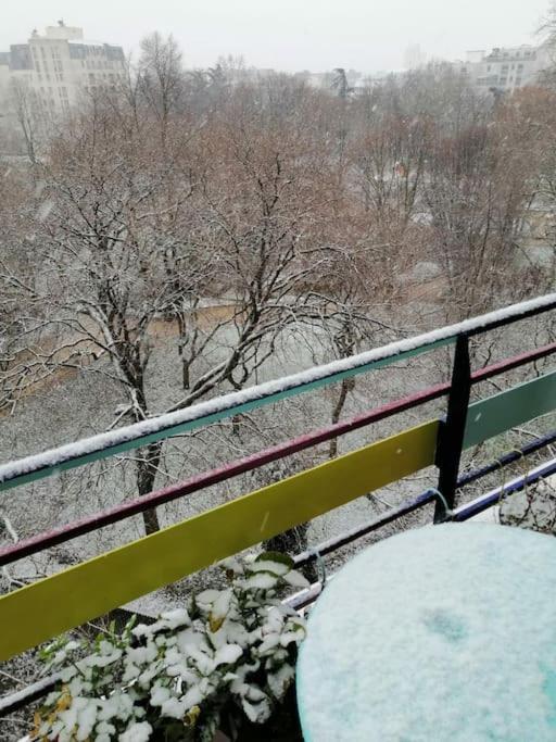 Canopee, Paisible, Chaleureux, Lumineux, Balcon Париж Экстерьер фото