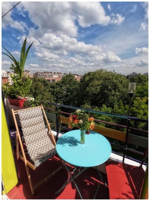 Canopee, Paisible, Chaleureux, Lumineux, Balcon Париж Экстерьер фото