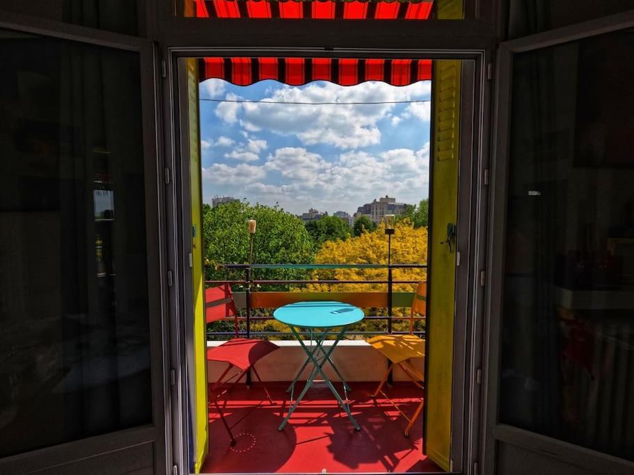 Canopee, Paisible, Chaleureux, Lumineux, Balcon Париж Экстерьер фото