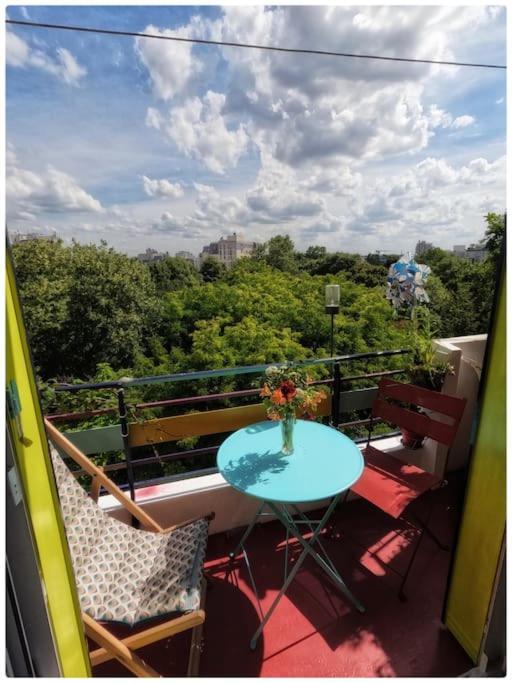 Canopee, Paisible, Chaleureux, Lumineux, Balcon Париж Экстерьер фото