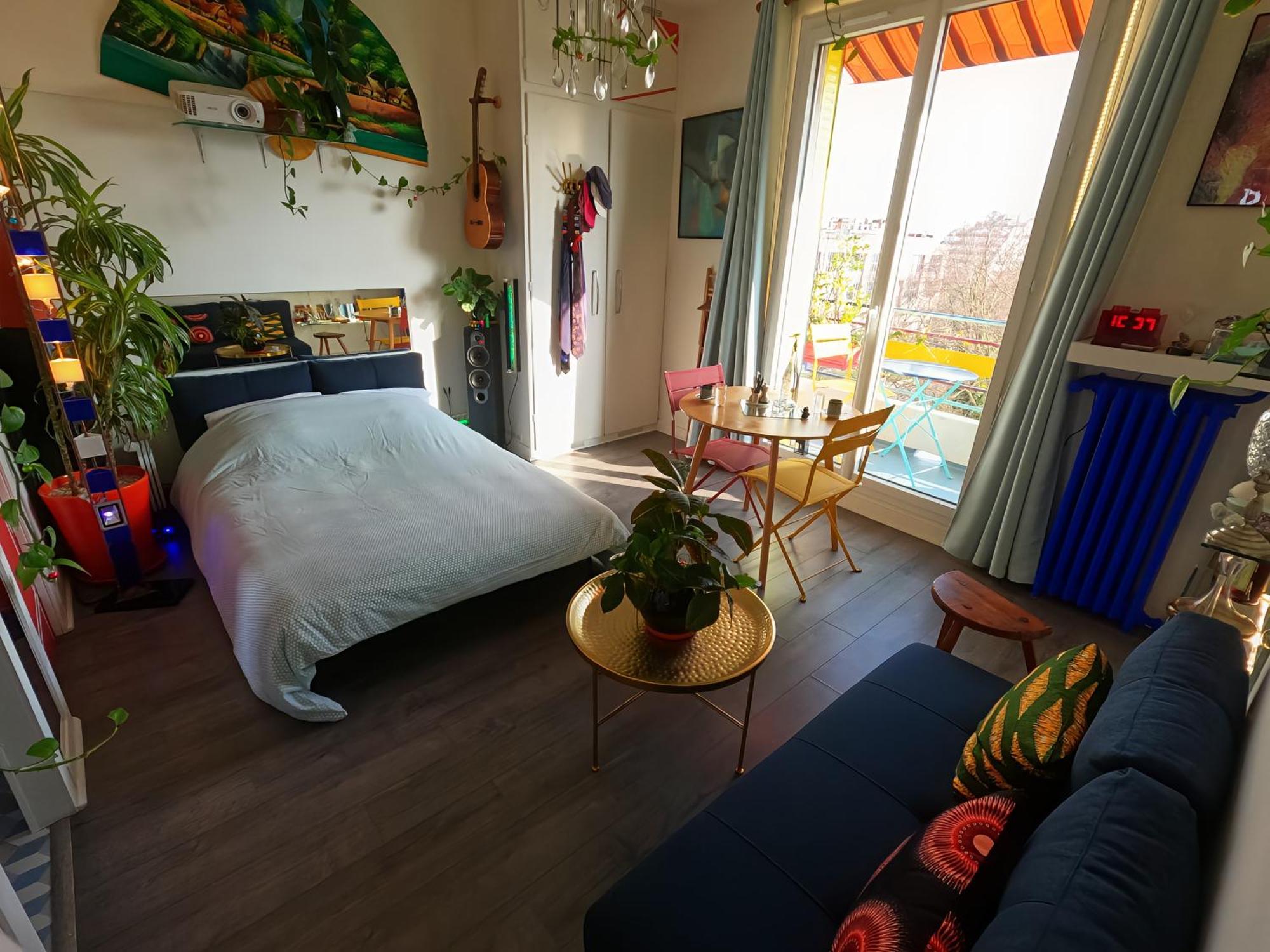 Canopee, Paisible, Chaleureux, Lumineux, Balcon Париж Экстерьер фото